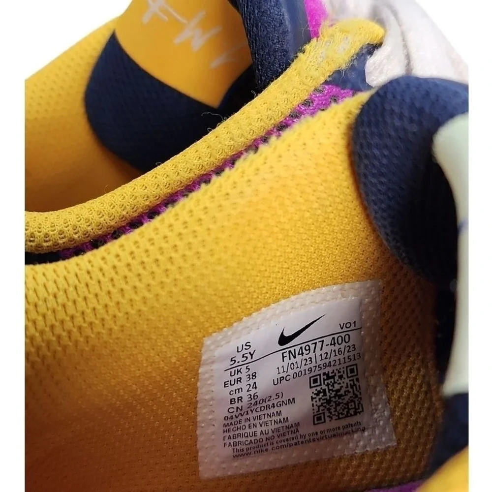 Nike Ja 1 Basketball Shoes Kid 5.5Y Multi-Color Fuchsia Dream Signature Sneakers